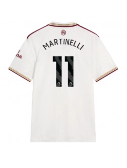 Arsenal Gabriel Martinelli #11 Ausweichtrikot 2025-26 Kurzarm Arsenal Gabriel Martinelli #11 Ausweichtrikot 2025-26 Kurzarm